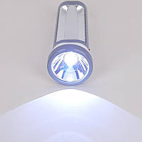 Світлодіодний LED ліхтарик ручний акумуляторний 1500 mAh, 3w COB + 16 LED SMD Sneha (997917), фото 2