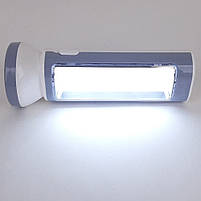 Світлодіодний LED ліхтарик ручний акумуляторний 1500 mAh, 3w COB + 16 LED SMD Sneha (997917), фото 3