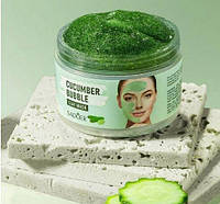 Огіркова бульбашкова маска Sadoer Bubble Cucumber Clay Mask, 100 г