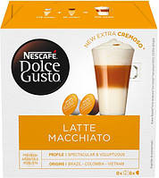 Кофе в капсулах Nescafe Dolce Gusto Latte Macchiato 8 шт Дольче густо Нескафе Латте