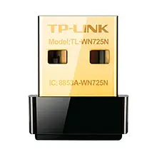 Мережевий адаптер TP-Link TL-WN725N Black Wi-Fi b/g/n
