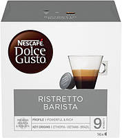 Кава в капсулах Nescafe Dolce Gusto Ristretto Barista 16 шт Дольче густо Нескафе