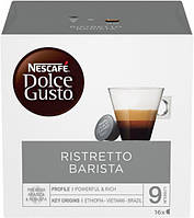 Кофе в капсулах Nescafe Dolce Gusto Ristretto Barista 16 шт Дольче густо Нескафе