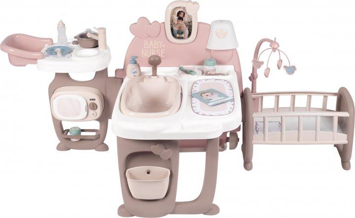 Ігровий центр Smoby Toys Baby Nurse Кімната малюка з кухнею, ванною, спальнею та аксесуарами (220376)