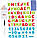 Мольберт двосторонній Smoby Toys Літери та цифри з аксесуарами (410103), фото 2