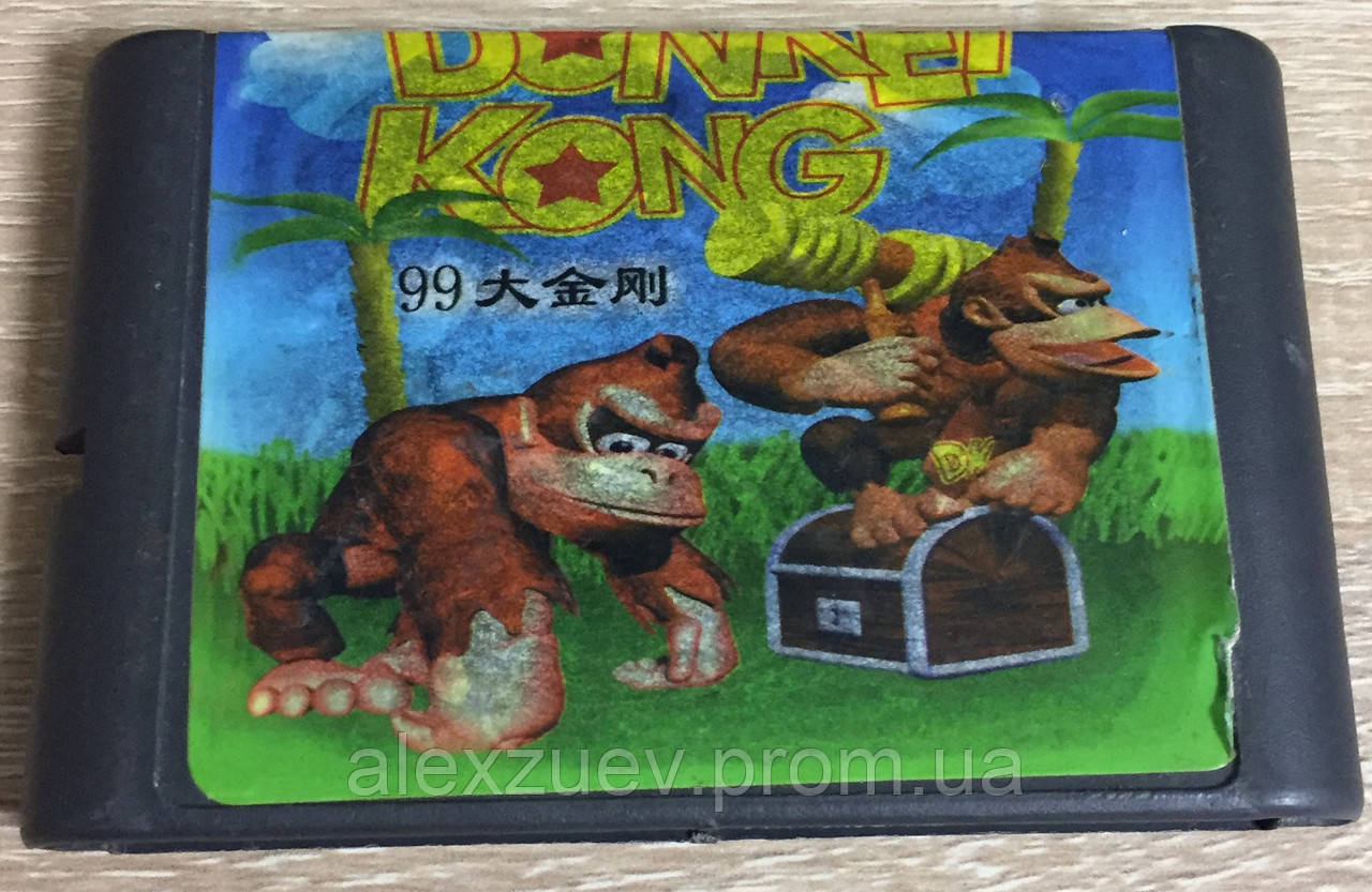 Картридж Sega Mega Drive "Donkey Kong". Б/у. Рабочий!