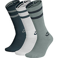 Шкарпетки спортивні 3 в 1 Nike SB 3 Pack Crew Socks In Multi