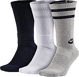 Шкарпетки спортивні 3 в 1 Nike SB 3 Pack Crew Socks In Multi, фото 7