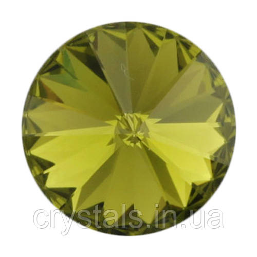 Ріволі Preciosa (Чехія) 12 мм Olivine, фото 1