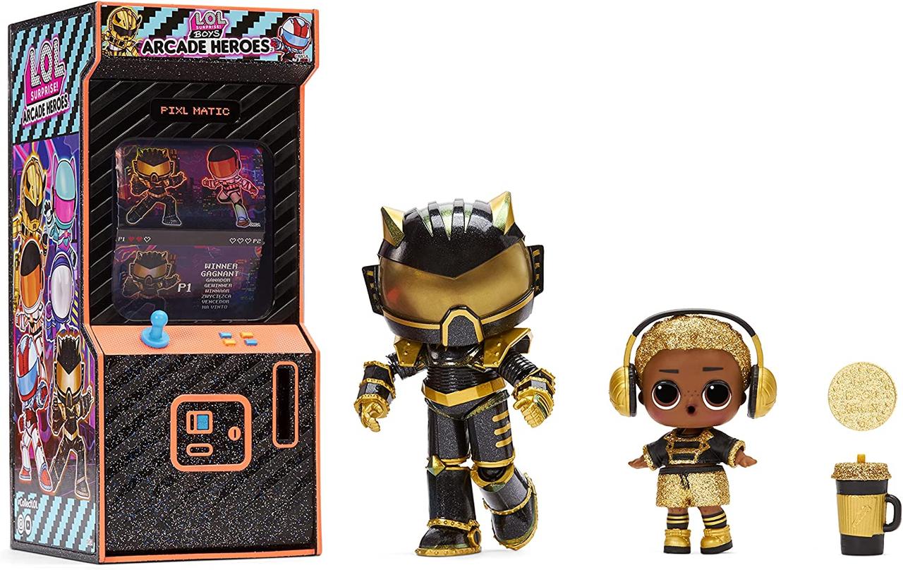 L.O.L. Surprise Boys Arcade Heroes Series 2 Action Figure Doll With 15 Surprises BIGL.UA 1719425213