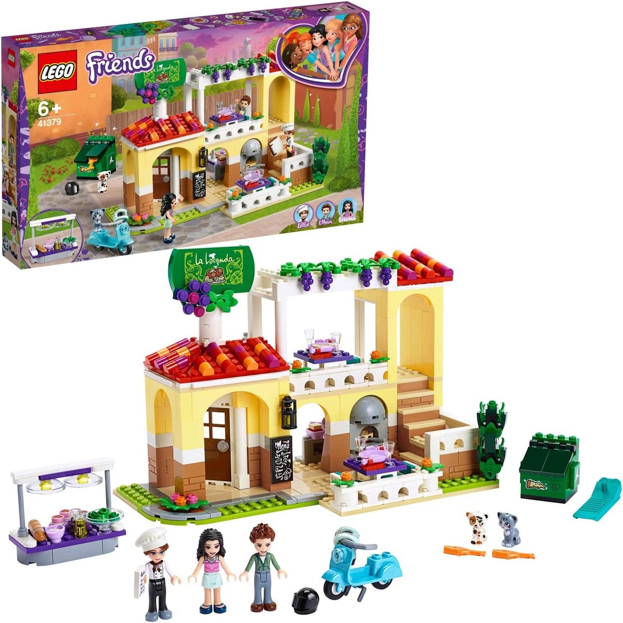 Lego Friends 41379 Ресторан піцерія у Хартлейк-Сіті Конструктор Лего Френдс