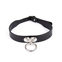 Нашийник із кільцем БДСМ ABC