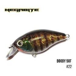 Воблер Megabite  Booby 50 F (50 мм, 9,4 гр, 0.7 m) (22)