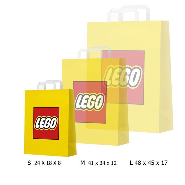 LEGO VP Малий паперовий пакет S 24х18х8 LEGO VP Малий паперовий пакет S 24х18х8