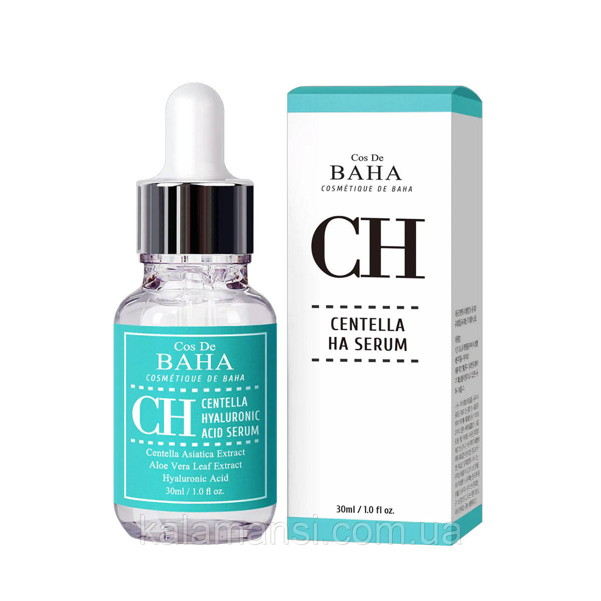 Сыворотка с центеллой азиатской Cos De Baha CH Centella Asiatica Recovery Serum 30 мл