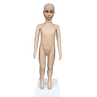 Манекен детский телесный реалистичный 110 см