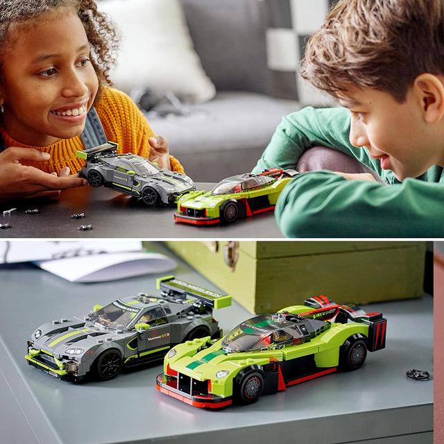 LEGO 76910 Speed ​​Champions гоночні автомобілі Aston Martin Valkyrie AMR PRO та Aston Martin Vantage GT3 