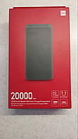 Павербанк Xiaomi Redmi 18W Fast Charger Power Bank 20000 mAh BLACK