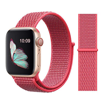 Нейлоновий ремінець для Apple Watch 42/44/45 mm Hibiscus