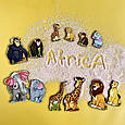 Вкладиші більш-менш: Сім'я - дикі тварини - Африка, фото 2