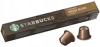 Nespresso Starbucks House Blend (тубус 10 капсул)