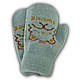 ОПТ Дитячі рукавиці утеплені, р. 13 (2-3 роки), (12шт/набір), фото 2