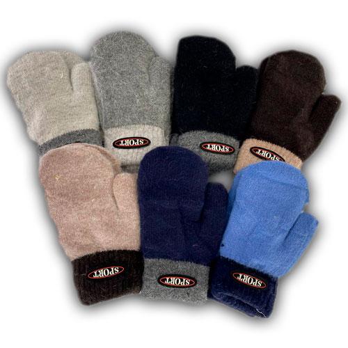 Детские варежки утепленные