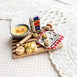 Мініатюра створення булочок (невеликий нюанс) 5*3.7*2.4 см, фото 2