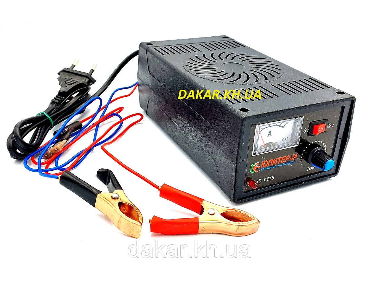 Юпітер М 6-12 В 6 А автомобільний зарядний пристрій, фото 1