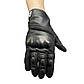 Мотоперчатки шкіряні із захистом кісточок REV'IT для сенсорних екранів чорний, фото 4