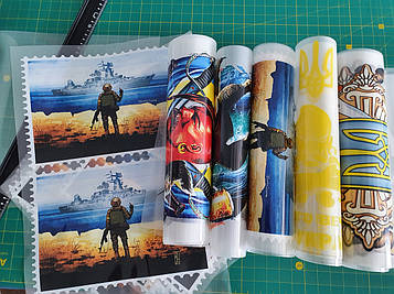 DTF друк трансферів, дтф наклейки, друк термонаклейок dtf — послуги дтф друку для сувенірної продукції