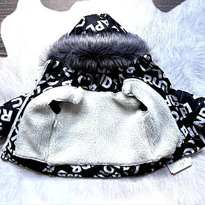 Зимовий дитячий теплий костюм на овчинці від 1 року розміри (86, 92, 98), фото 2