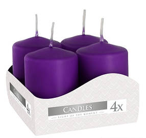 Свічка WOTYWNA SW40/60/4_040 фіолет в уп 12 шт
