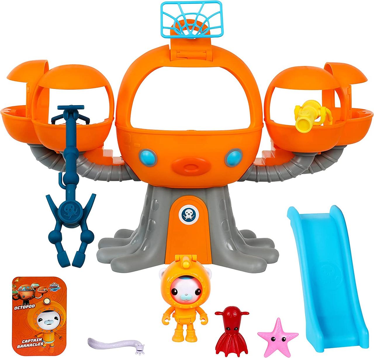 Октонавти Підводна станція Октобаза Октопод і капітан Барнаклс Octopod Adventure Playset CaptainBarnacles, фото 1