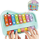 Музична іграшка 2 в 1 "Ксилофон-Паніно" арт. 682-8, фото 2