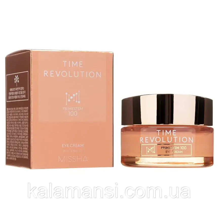 Лифтинг крем для век Missha Time Revolution Prime Stem 100 eye cream 25 мл