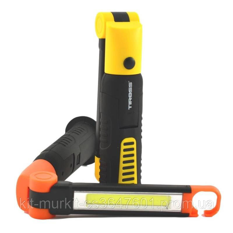 Кемпинговый Фонарь 3W COB LED Tiross (Польша) TS-1846 Гибкий на Магните ...