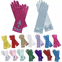 Рукавички для дівчинки, рукавички дитячі, рукавички на виступ, рукавички принцеси,рукавички