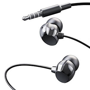 Навушники XO EP53 in-ear 3.5mm earphone Black, фото 3