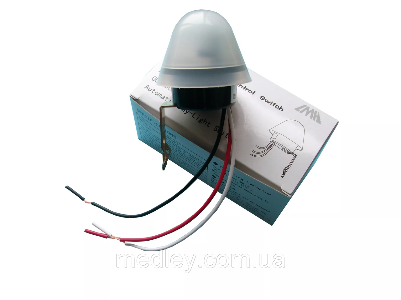 Фотоелемент Датчик вуличного освітлення автоматичний перемикач фотореле