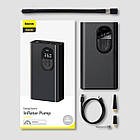 Портативний компресор для автомобіля насос Baseus Energy Source Inflator Pump Black mod 2 CRNL040001, фото 7