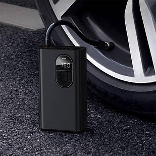 Портативний компресор для автомобіля насос Baseus Energy Source Inflator Pump Black mod 2 CRNL040001