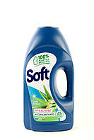 Гель для стирки универсальный Soft Linfa di Aloe 45 стирок 2.25 л Италия