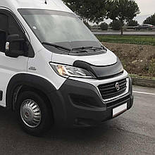 Дефлектор капоту, мухобійка Peugeot Boxer 2014+  TAN24