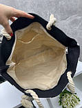 АКЦІЯ!  Ананас — велика літня пляжна сумка, матеріал — льон (8064), фото 10