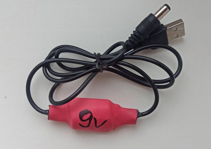 Кабель питания USB DC 5.5x2.1 для роутера модема 9v или 12v от ...