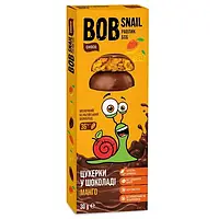 Конфеты Манговые в бельгийском молочном шоколаде Bob Snail, 30г