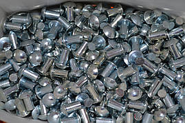 Заклепки під молоток Ф2.5 із напівкруглою голівкою DIN 660 (сталь)