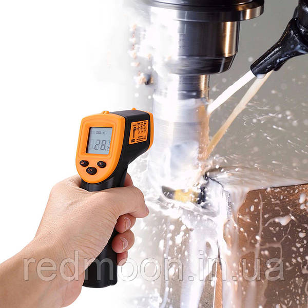 Infrared Thermometer Gun 12:1, -58 to 1102F