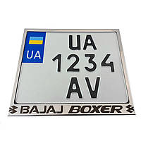 Рамка для мотономера Bajaj Boxer металл